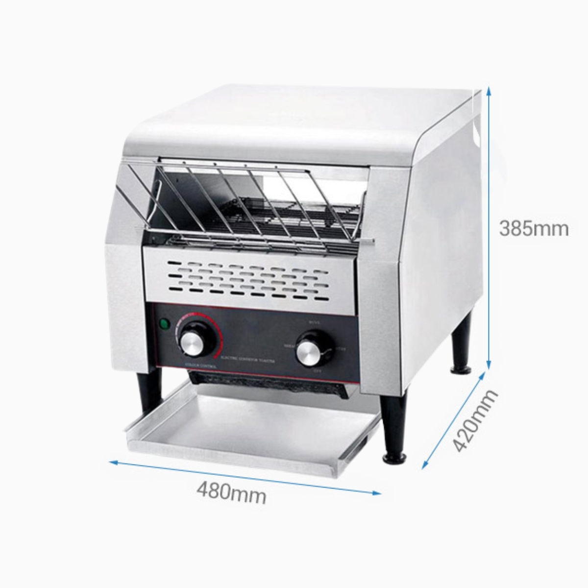 Cân nhắc giữa chi phí ban đầu và hiệu quả sử dụng lâu dài. Ảnh trên là máy nướng bánh mì TT 450 được phân phối bởi Dụng cụ bếp QT