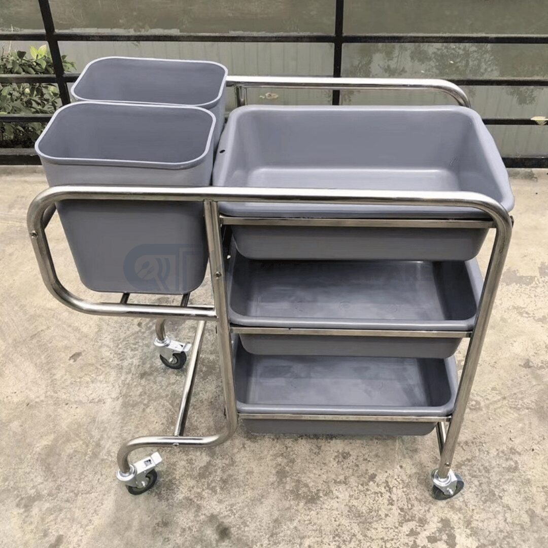 Hãy lưu ý đến thiết kế bánh xe cũng như tải trọng của xe đẩy 