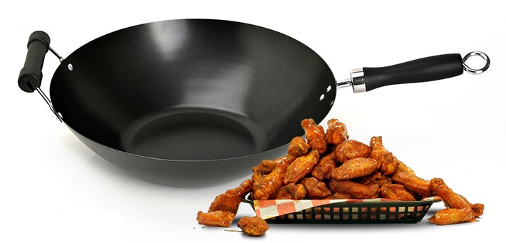 Chảo thép carbon đáp ứng nhiều nhu cầu nấu nướng từ rán, xào, áp chảo…