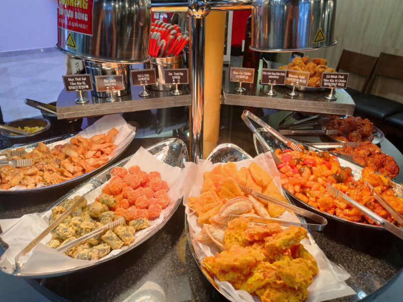 Hãy đảm bảo món ăn luôn tươi ngon, giòn rụm 