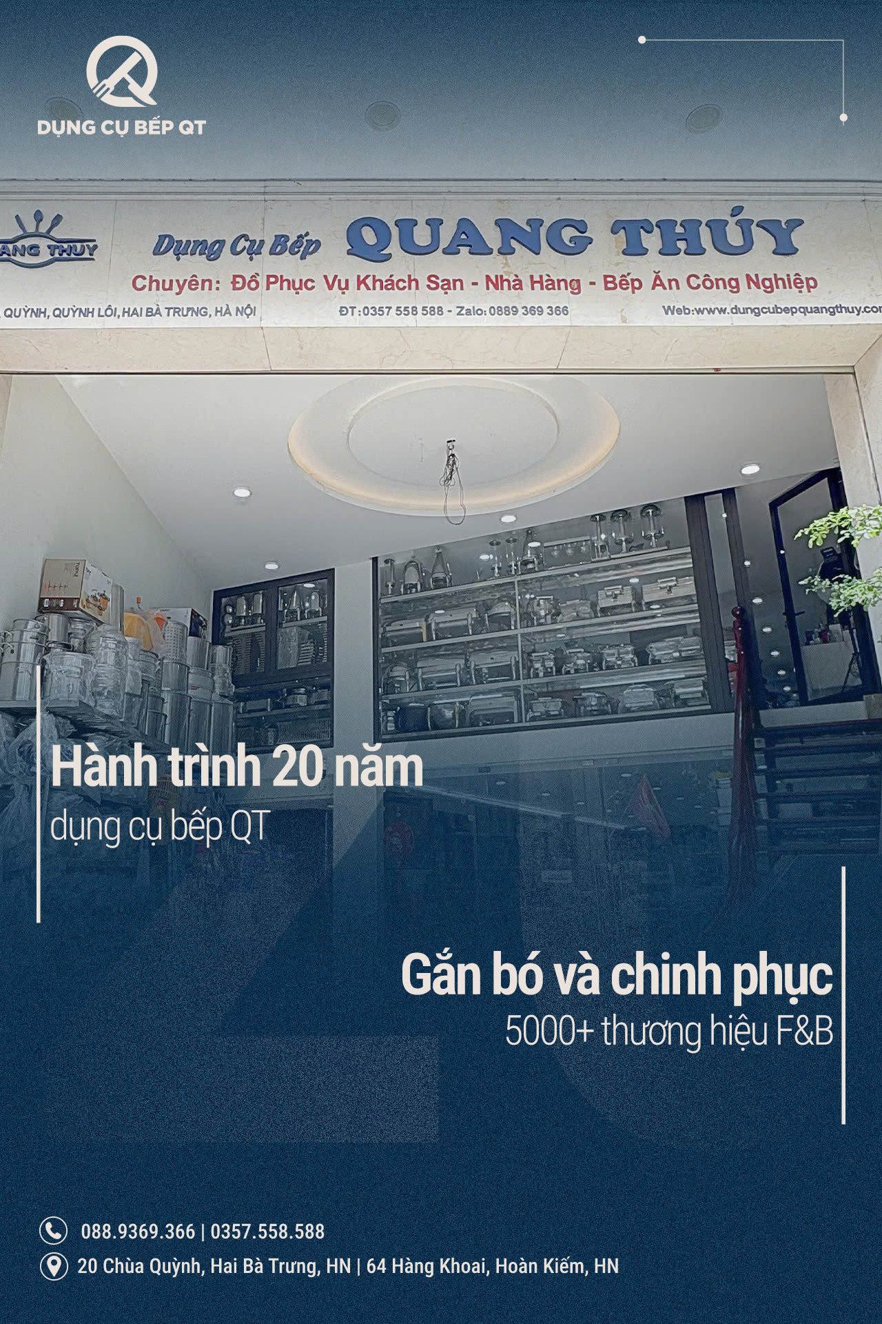 Đơn vị uy tín trong lĩnh vực cung cấp thiết bị, dụng cụ bếp chuyên nghiệp