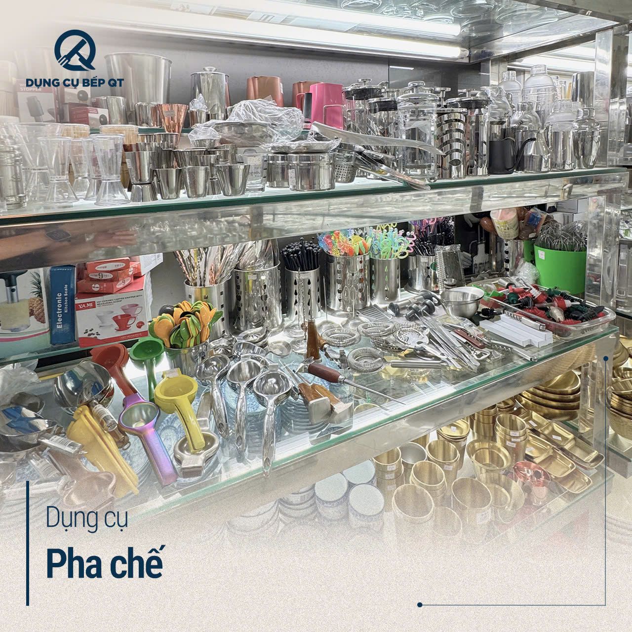 Đa dạng dụng cụ - “Cân” mọi phong cách