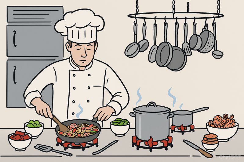 Đầu bếp chỉ có thể phát huy hết khả năng khi có sự hỗ trợ của các trang thiết bị, dụng cụ bếp chuyên nghiệp