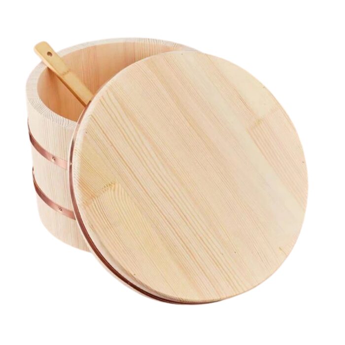 thố gỗ ủ cơm sushi