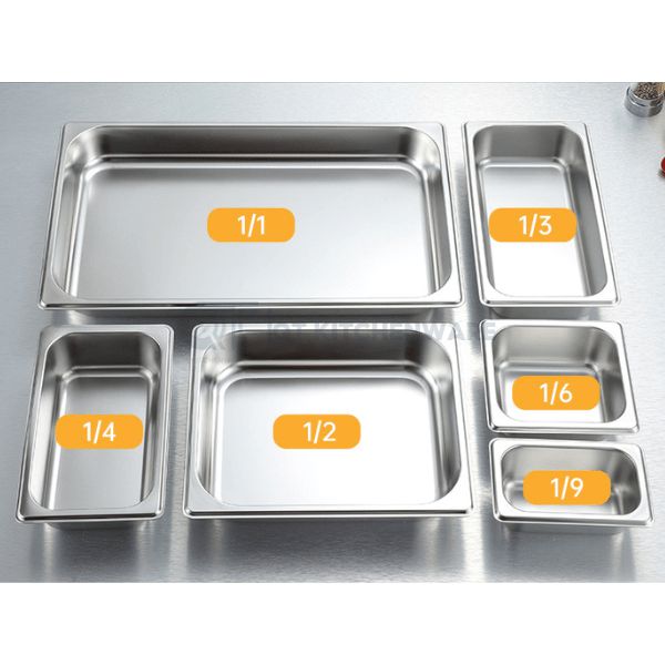 Khay inox đựng thức ăn GN tại Dụng cụ bếp QT