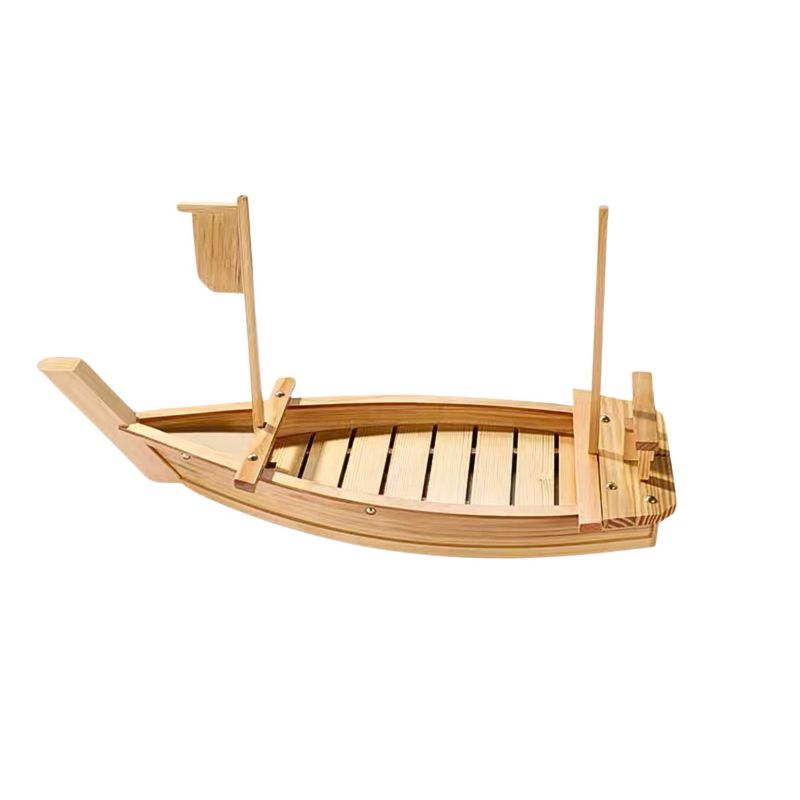 Thuyền gỗ bày Sushi được phân phối bởi Dụng cụ bếp QT - Quang Thúy