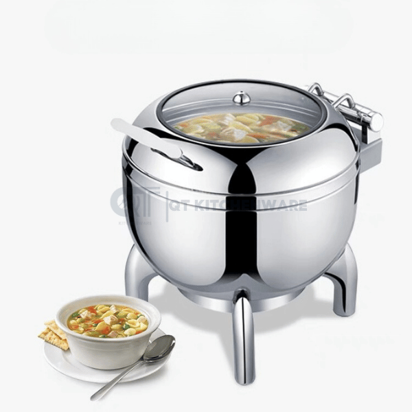 Thiết kế tròn sang trọng, tinh tế và mang đến hiệu quả giữ nóng tốt