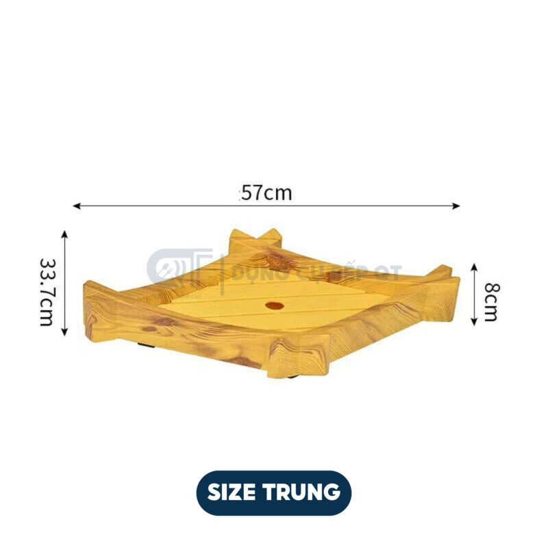 Lựa chọn size phù hợp với món và quy mô phục vụ
