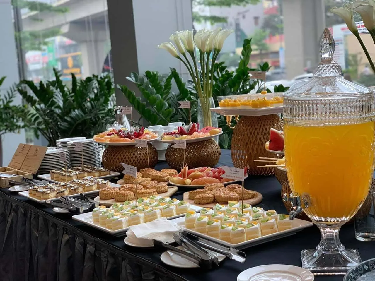 Bình đựng nước teabreak xuất hiện trong nhiều sự kiện, mô hình F&B