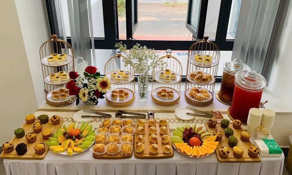 Bình đựng nước teabreak là dụng cụ không thể thiếu trong các bữa tiệc từ nhỏ - lớn