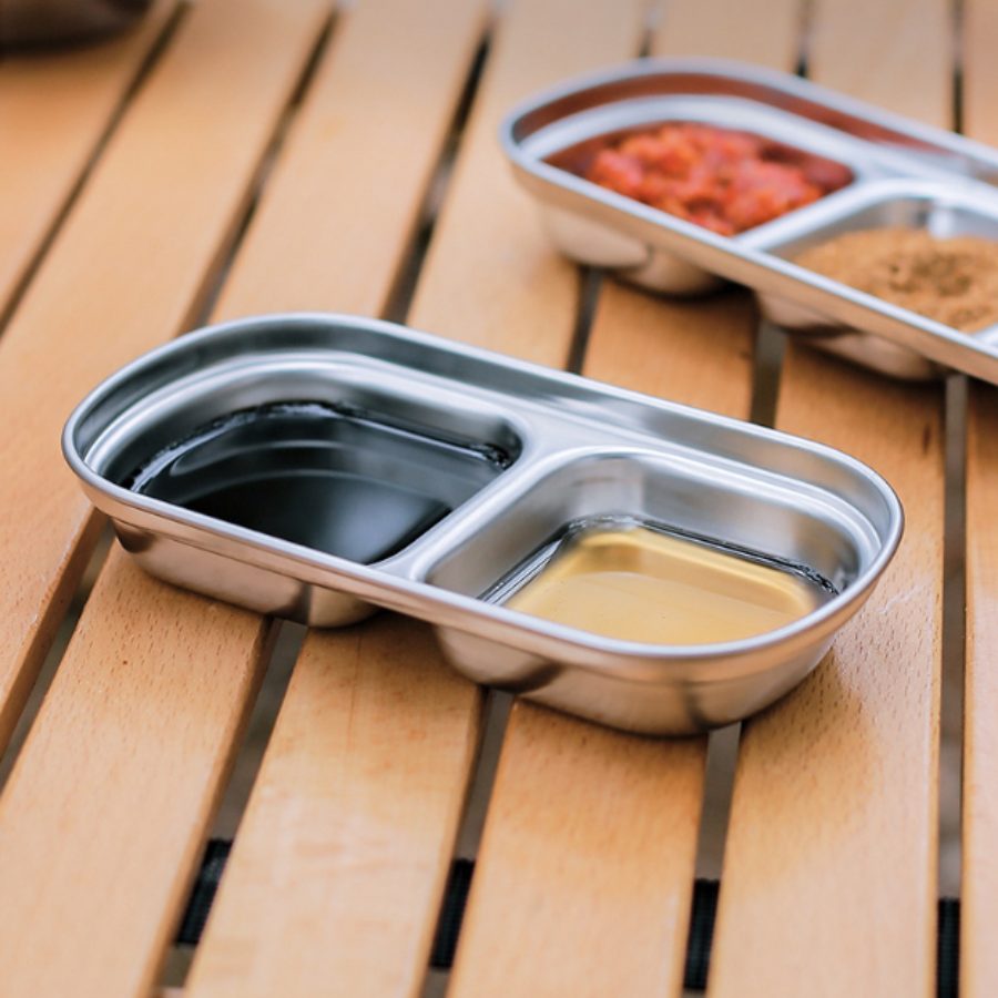 Đồng thời đựng 2 loại nước chấm khác nhau - không lẫn hương vị