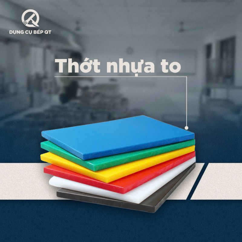 Thớt nhựa công nghiệp ngày càng được ưa chuộng trong bếp chuyên nghiệp