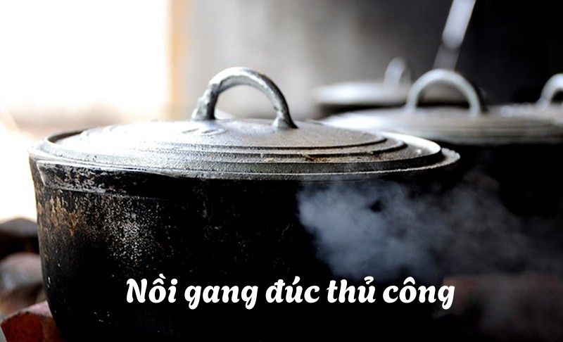 Nồi gang đúc thủ công - “Vua” trong gian bếp 