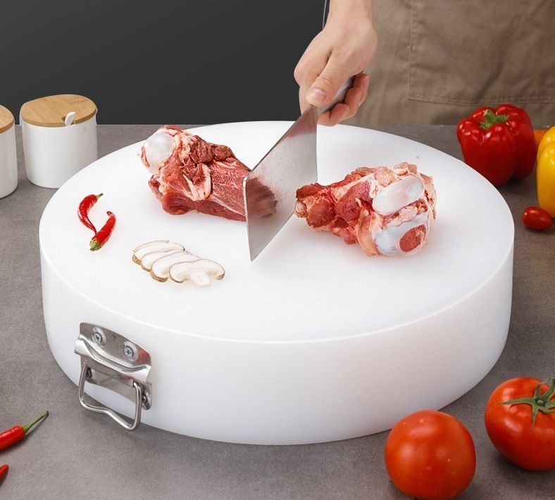 Thớt nhựa tròn công nghiệp sở hữu nhiều ưu điểm vượt trội