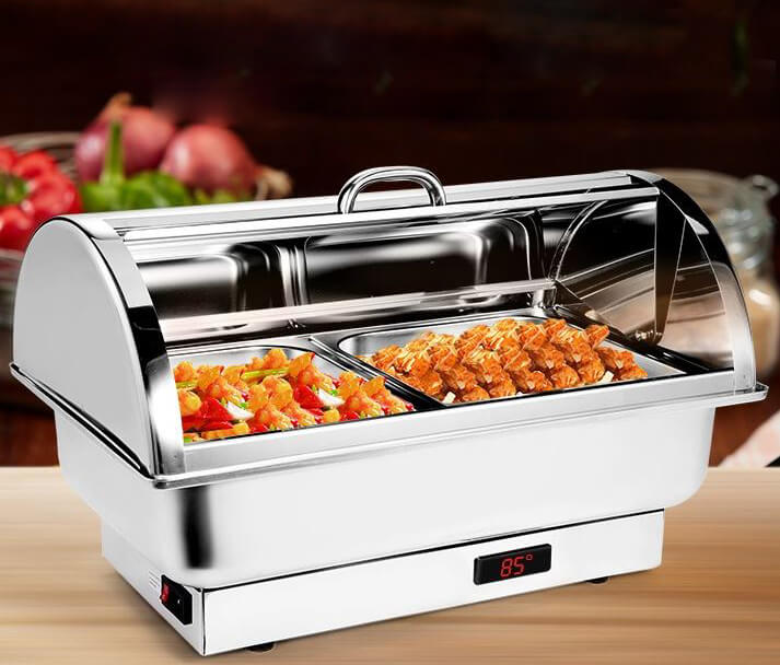 Với mô hình buffet cần cân đối giữa hiệu quả giữ nhiệt và tính thẩm mỹ