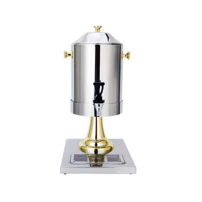 Bình đựng nước trái cây inox chân vàng 9L
