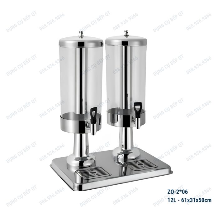 Bình Đựng Nước Trái Cây 2 Ngăn 12L